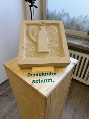 Demokratie schützt. (Lucas Pohlkötter)