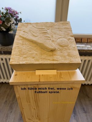 Ich fühle mich frei, wenn ich Fußball spiele. (Kevin Hoffmann)